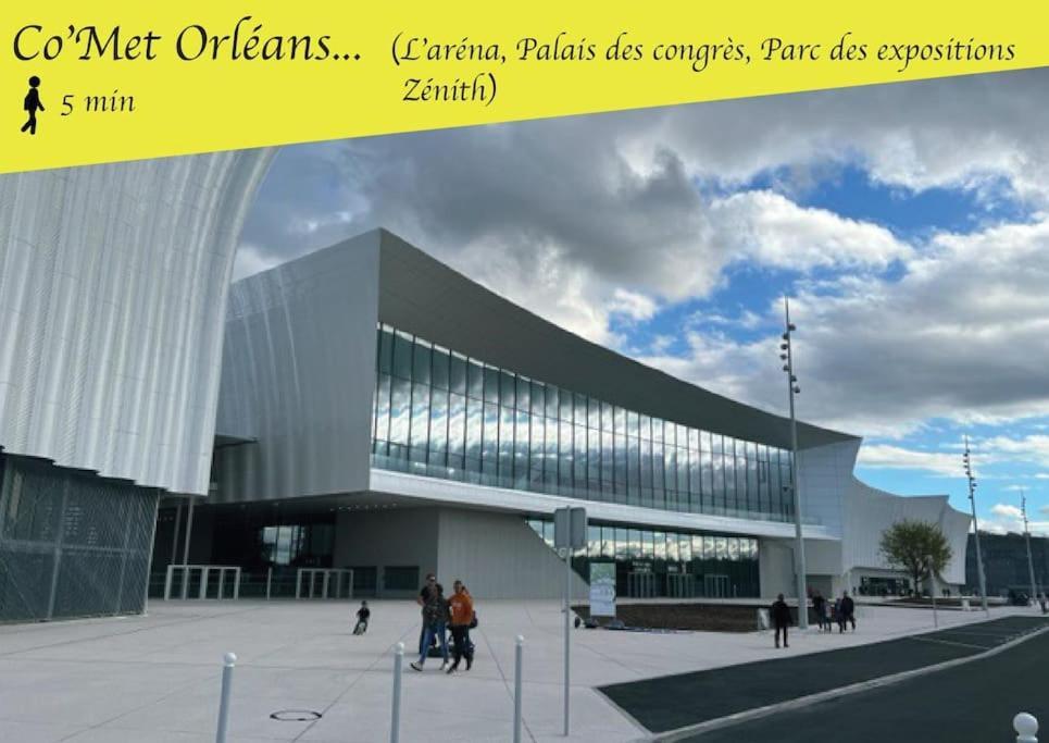Maison Comet Avec Jardin Et Parking Orleans Luaran gambar