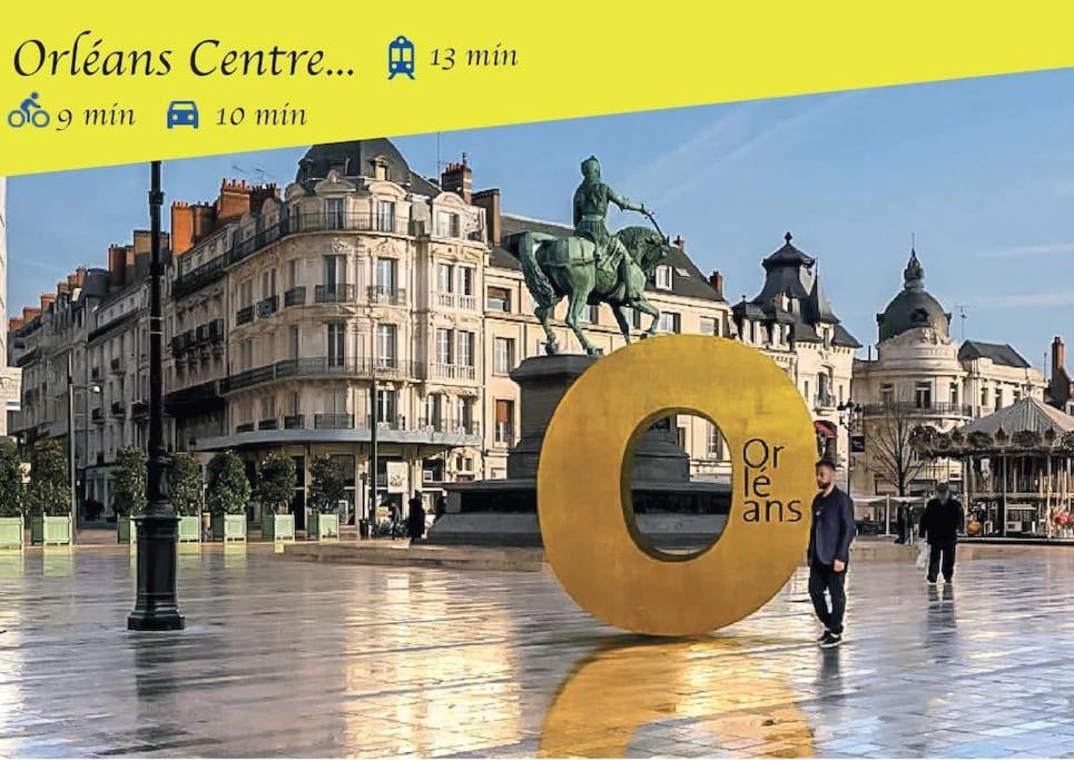 Maison Comet Avec Jardin Et Parking Orleans Luaran gambar